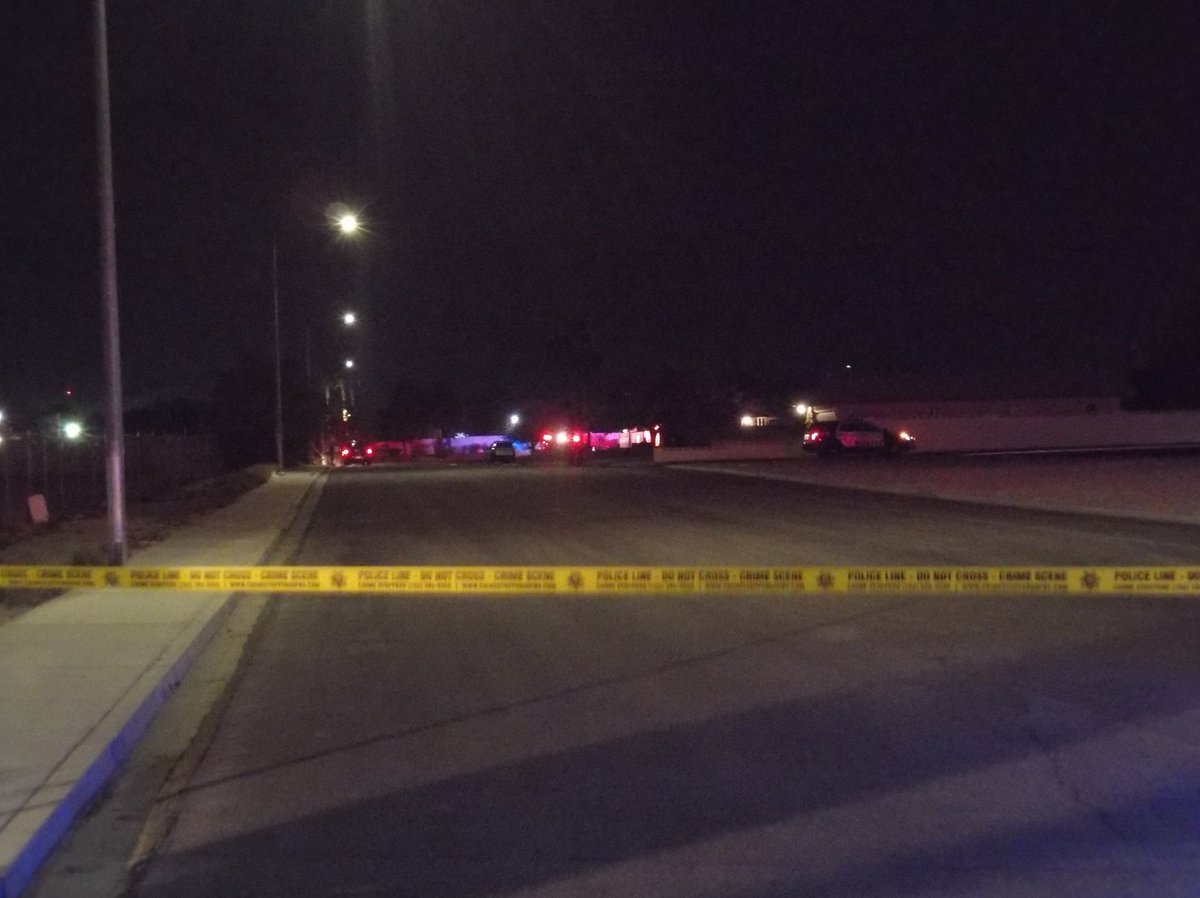 Las Vegas: Police activity near Trent Avenue and Soprano Lane. No details yet, but homicide is investigating
