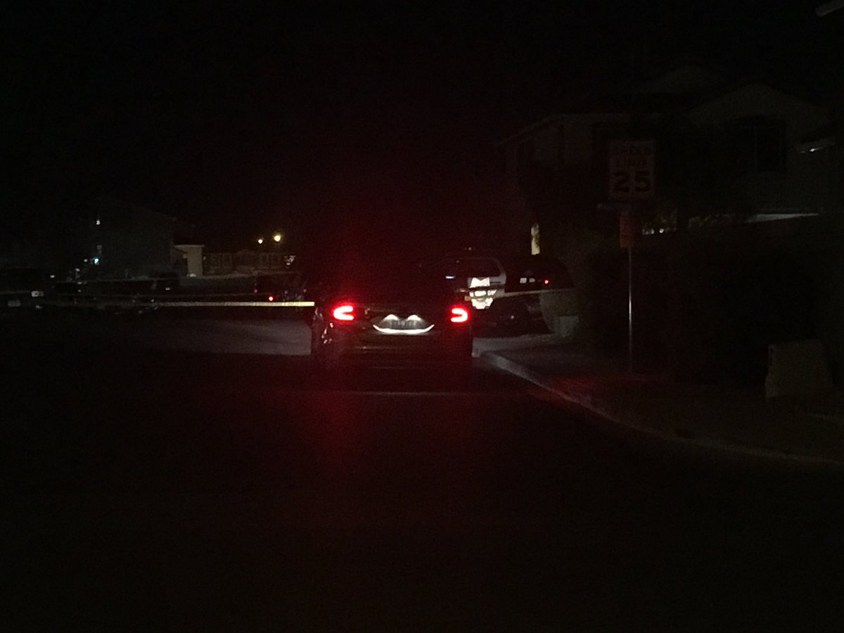 Metro homicide on scene at a Home here near the 800 block of Patagonia Ridge Avenue