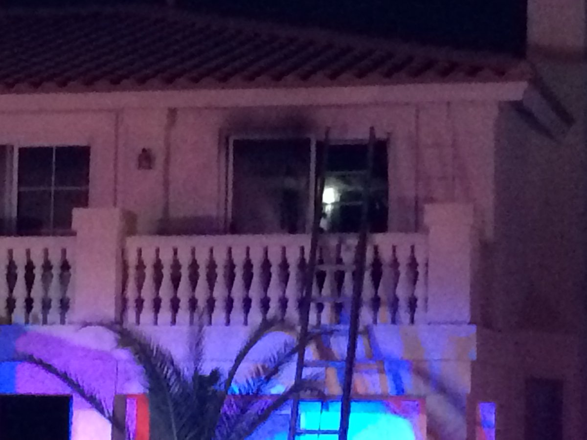 Around midnight, neighbors came to the rescue of a wheelchair-bound woman who was trapped inside of a burning home near Maryland Parkway and Silverado Ranch Boulevard. Firefighters who arrived at the scene of the fire said the neighbors knew a man and a woman lived inside the burning home and that the woman was bound to a wheelchair. They immediately sprung into action.