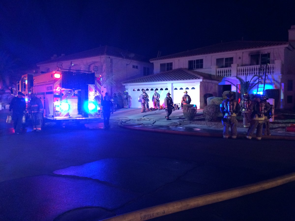 Around midnight, neighbors came to the rescue of a wheelchair-bound woman who was trapped inside of a burning home near Maryland Parkway and Silverado Ranch Boulevard. Firefighters who arrived at the scene of the fire said the neighbors knew a man and a woman lived inside the burning home and that the woman was bound to a wheelchair. They immediately sprung into action.