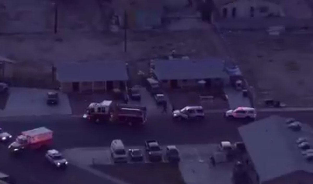 Officers are responding to a situation at 2508 Daley Street near Civic Center and Las Vegas Boulevard. An ambulance was seen leaving the home and police are now putting up crime tape