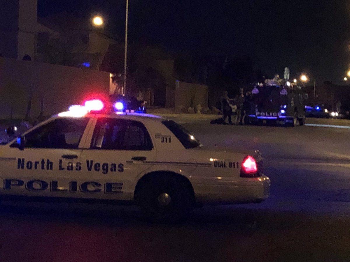 Police investigating officer involved shooting near Deer Springs Way and Decatur. SWAT on scene