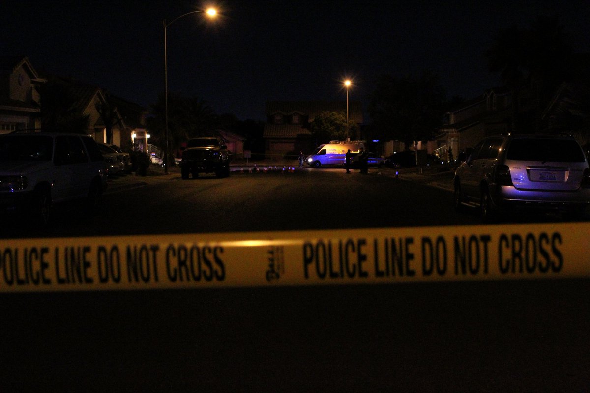 North Las Vegas Police are investigating a homicide on the 600 block of Rubber Tree Avenue, near Gowan and Revere 