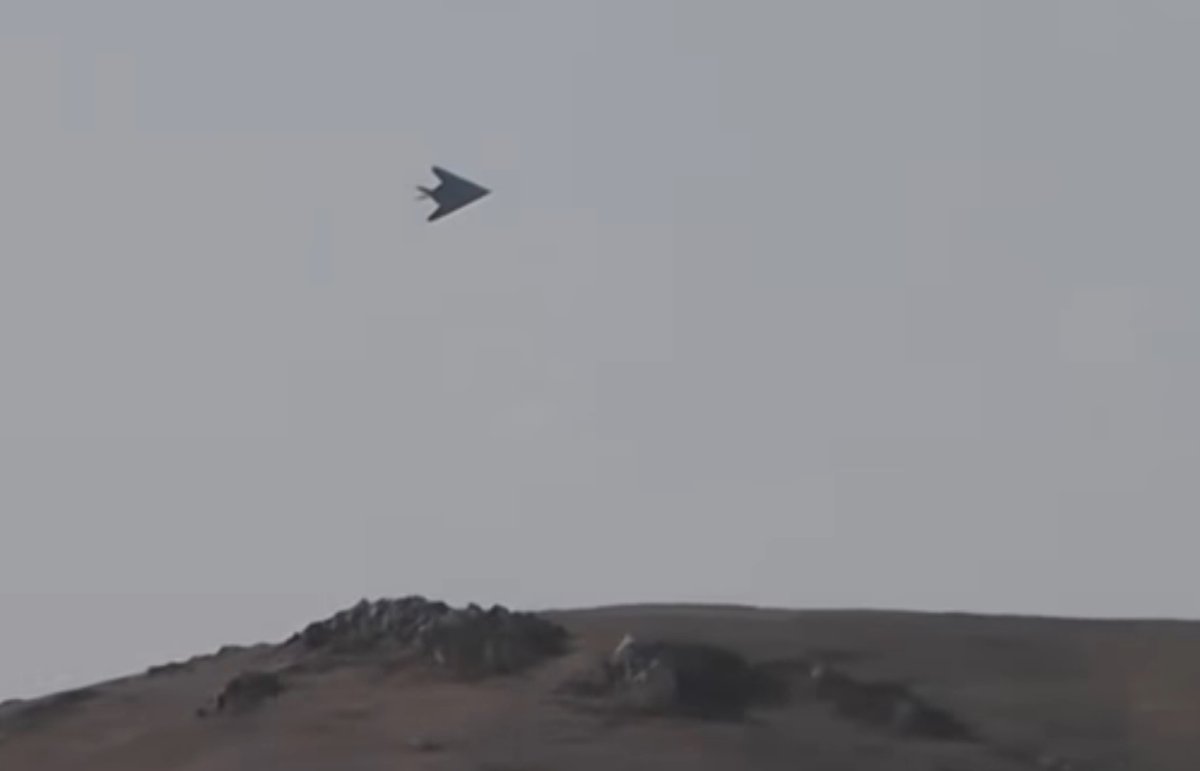 Two F117 stealth fighters have been spotted flying out of USAF's Tonopah Test Range airfield in Nevada.
