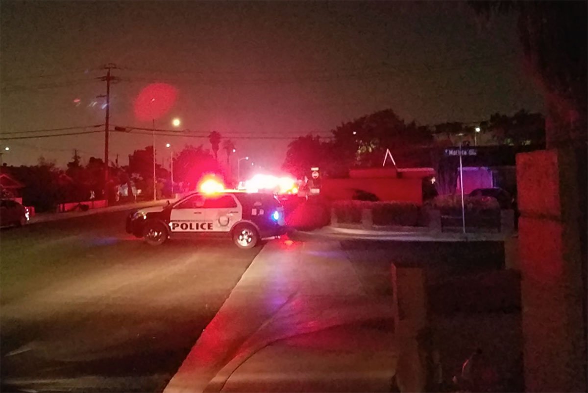 Las Vegas police are investigating an officer-involved shooting in the central valley Sunday morning