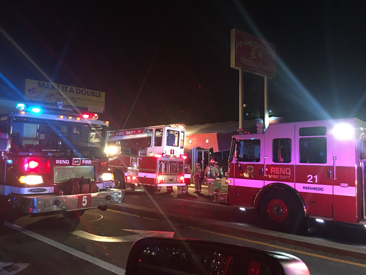 RFD units on scene of a working commercial structure fire at 1945 S. Virginia. Fire has been extinguished and we are in overhaul operations.   