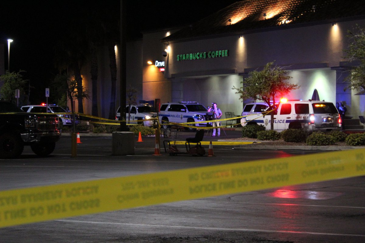 Henderson police are investigating at a Vons on the corner of Pecos and Windmill after officers fired shots at a vehicle. Police were called here at 8:10 p.m. for reports of a suspicious vehicle.