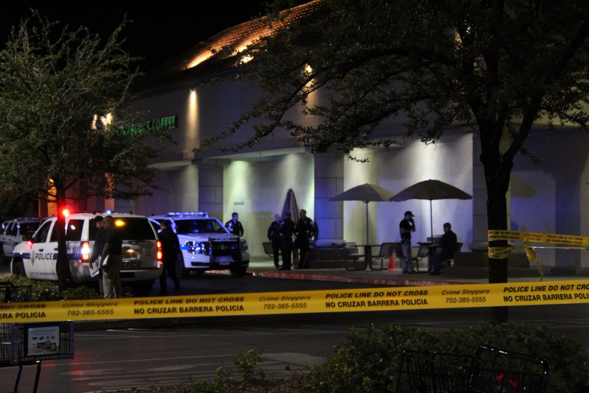 Henderson police are investigating at a Vons on the corner of Pecos and Windmill after officers fired shots at a vehicle. Police were called here at 8:10 p.m. for reports of a suspicious vehicle.