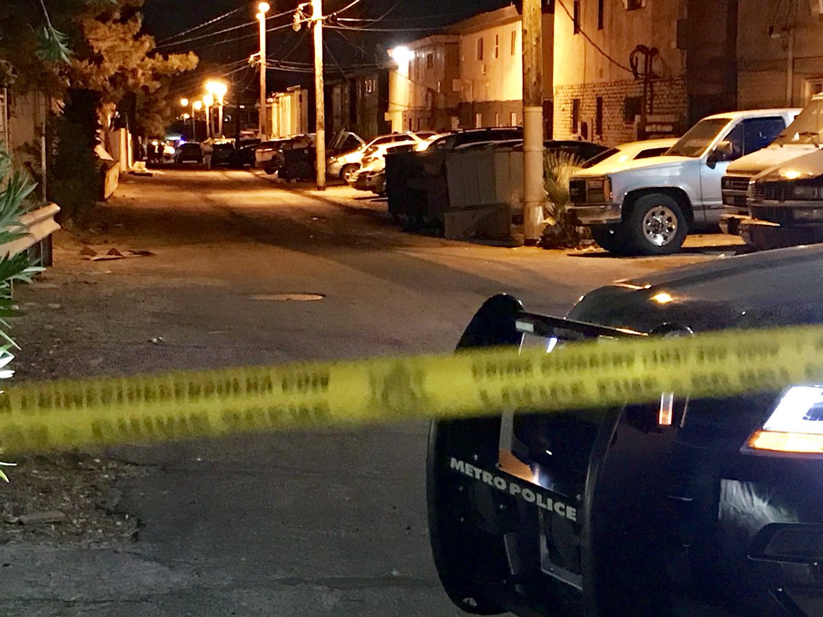 Body found with head injuries inside of a car in an alleyway near Fremont and Eastern