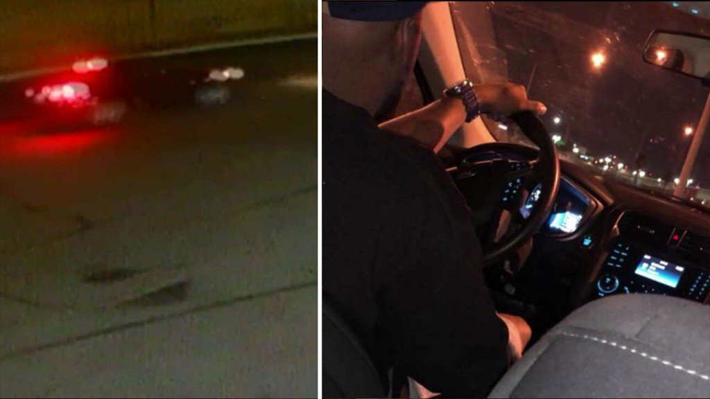 Woman jumps from moving car to escape fake Uber driver. - abc13 
