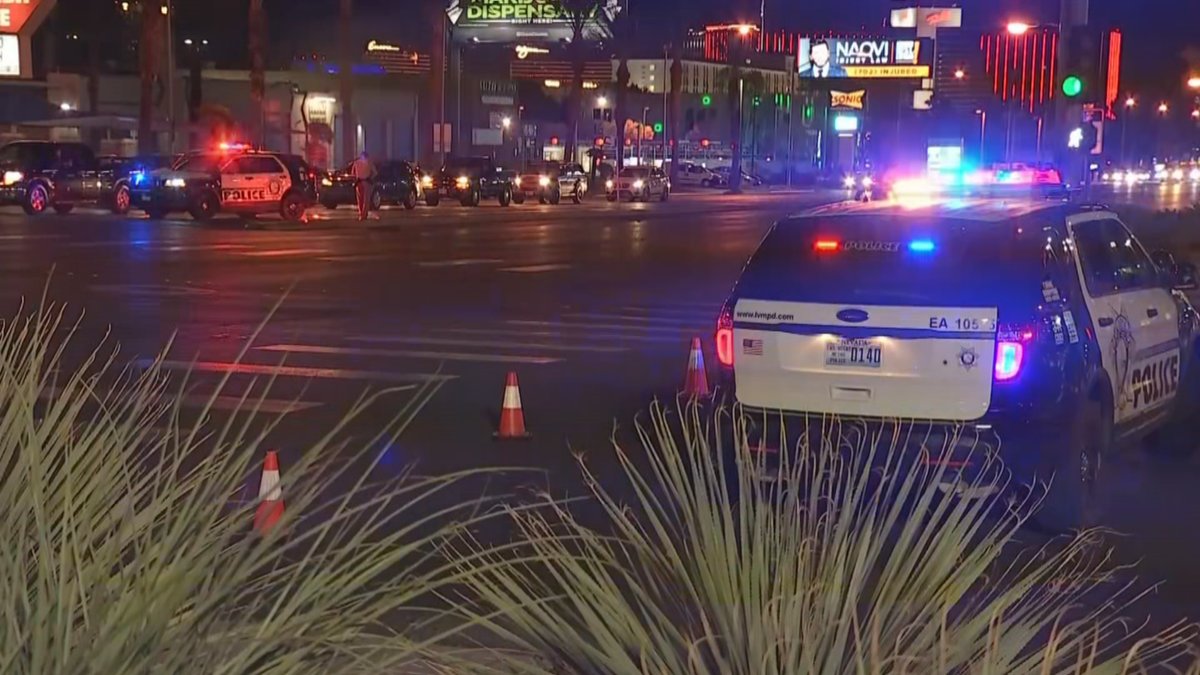 Las Vegas police, fire department respond to suspicious package in central valley