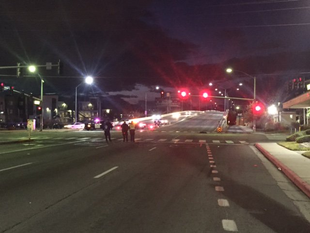 Reno Police say a man was killed in a hit and run at the intersection of Wells Ave. and 6th St. early this morning. The intersection will be closed for several hours.    