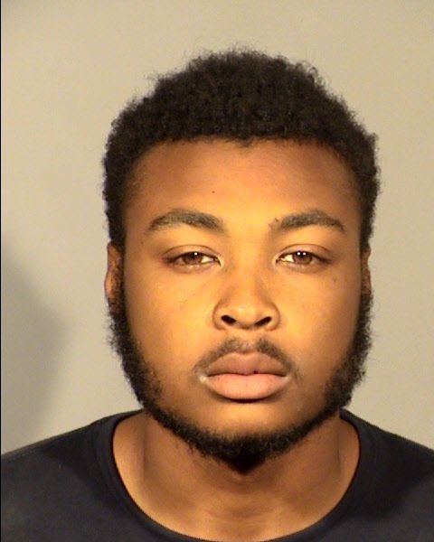 Las Vegas police have identified the driver who was arrested for injuring a traffic officer as 22-year-old William Vinson.     
