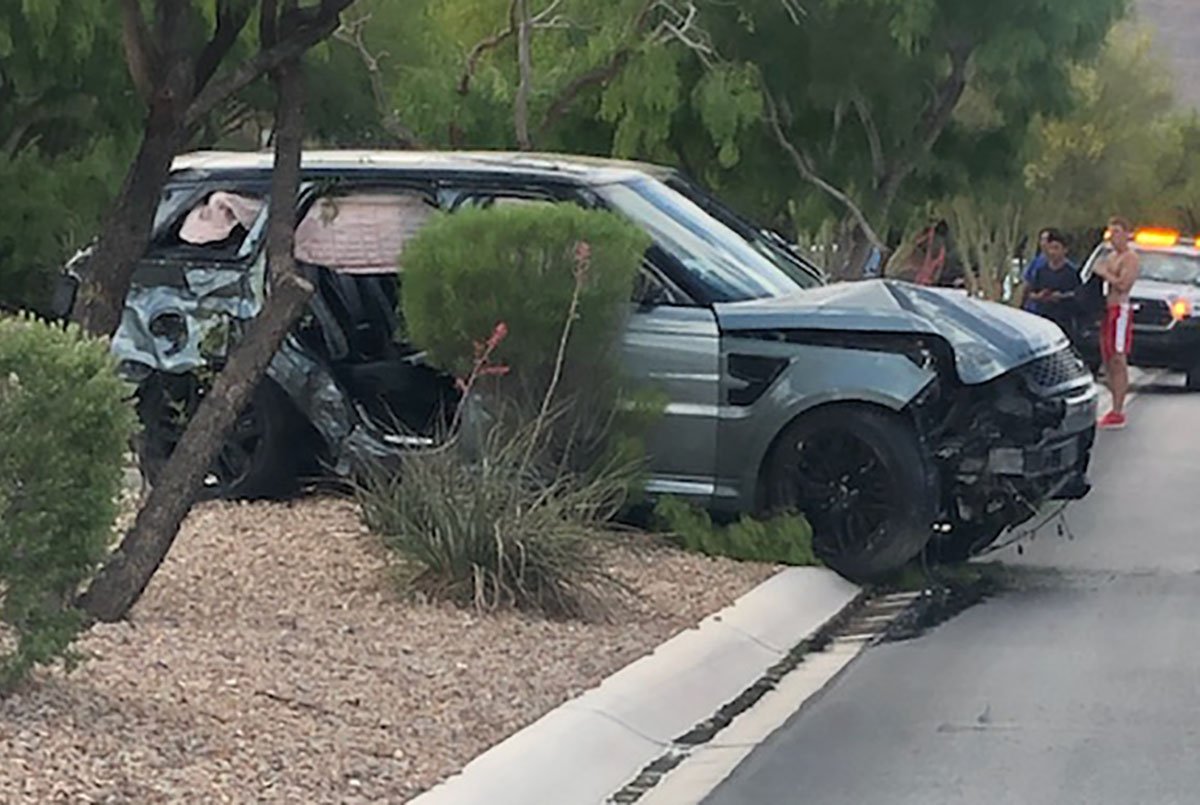 One person died and three others were injured late Thursday afternoon after a crash in a Las Vegas gated community   