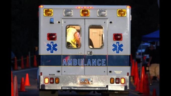 An airman was reportedly shot in the leg Thursday night at Nellis Air Force Base.