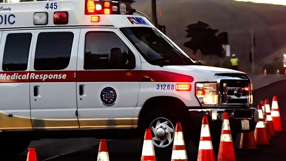 The plane, later identified as a Beechcraft Sierra made in 1977, was carrying four people, the Las Vegas Sun reported. One person was pronounced dead at the crash scene
