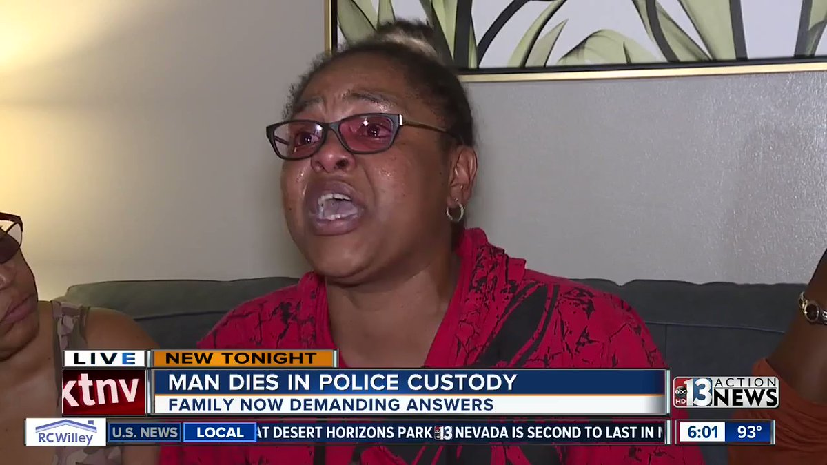 Las Vegas police are investigating after a man died while in custody. 
