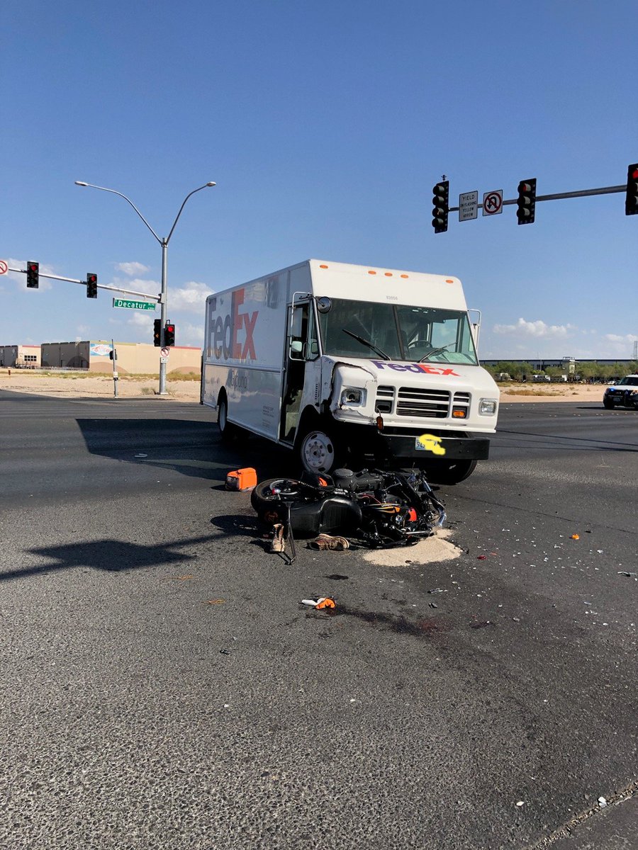 This critical injury crash closed the intersection of Decatur and Post. Speed, trying to beat the light, and the left turn all contributed to changing lives forever. Not worth your life
