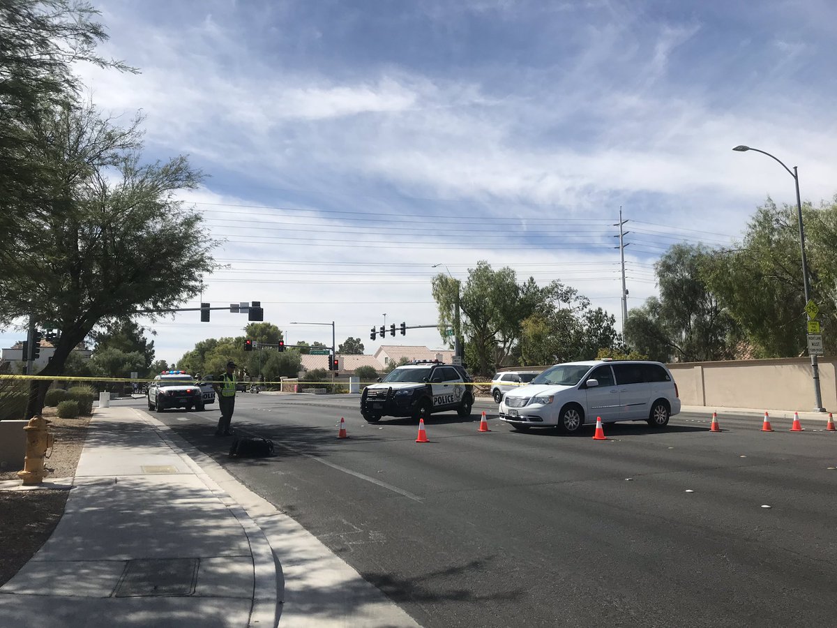 Police have blocked off Cheyenne between Buffalo and Rampart, and Cimarron is also blocked at the intersection.