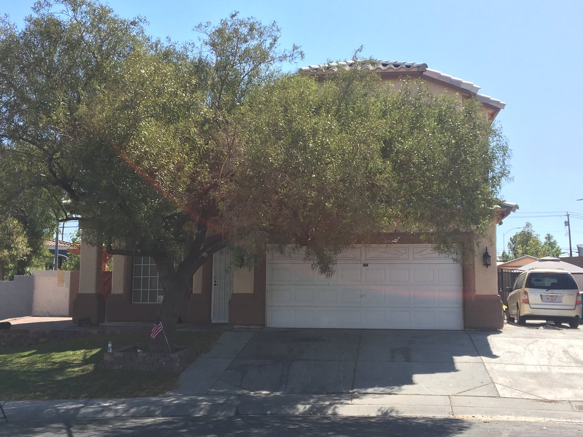 North Las Vegas Fire Dept. is investigating an early morning house fire, near MLK and Cheyenne. Officials say a woman and her one-month-old child were rescued. Firefighters also located 42 dogs at the house. They are   with NLV Animal Control. @8NewsNow 8NN