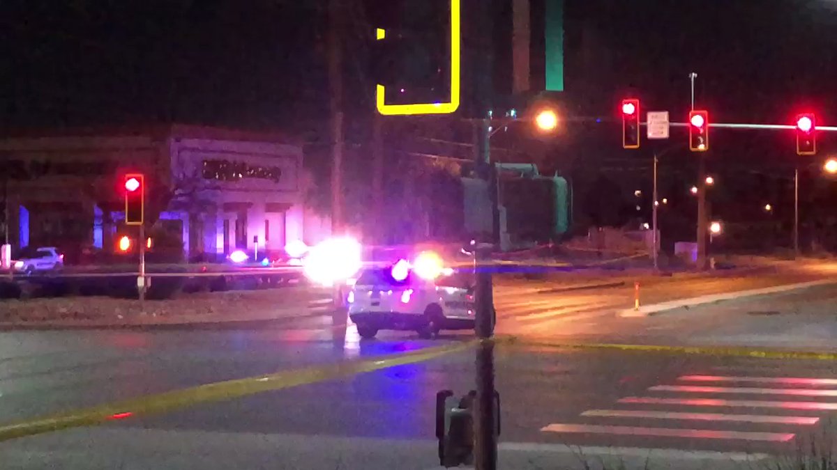 NLVPD investigating a confirmed officer involved shooting on Craig & Allen. It looks to be near a CVS parking lot. 
