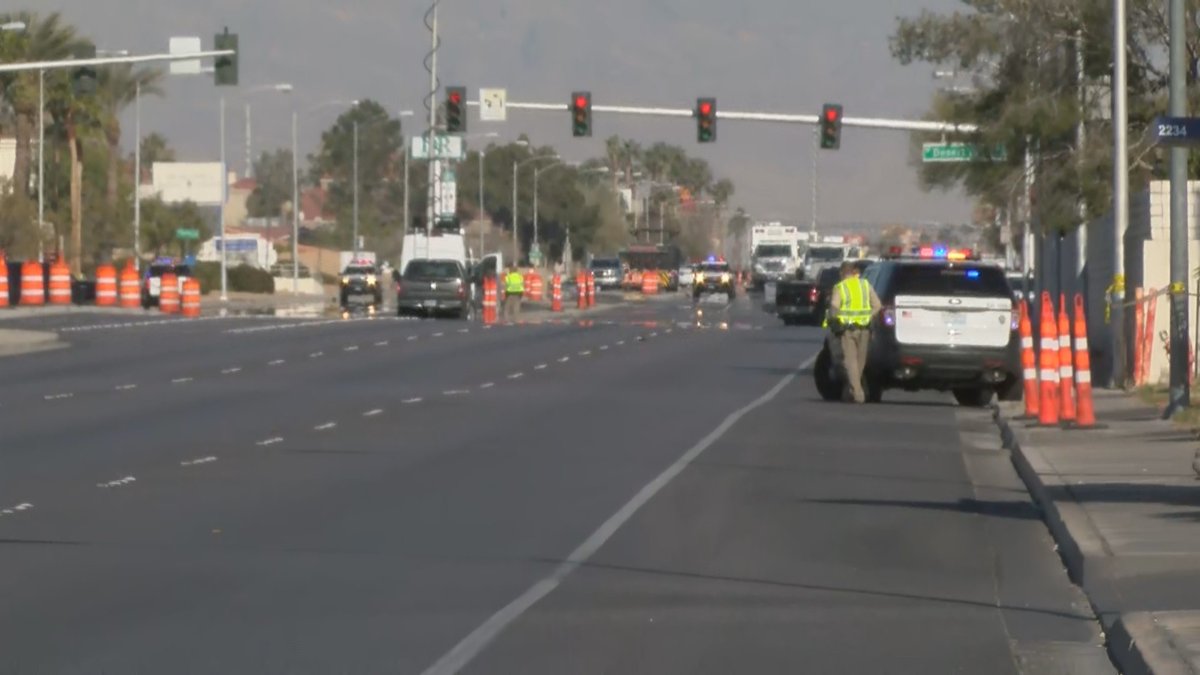 Las Vegas police have a suspect in custody after an officer-involved shooting and barricade situation this morning in the west valley