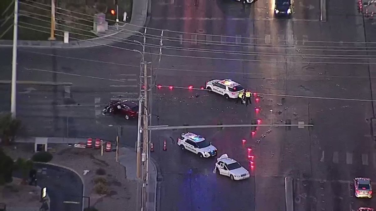 Police are responding to a crash near Craig and Losee roads in North Las Vegas. Use caution in the area