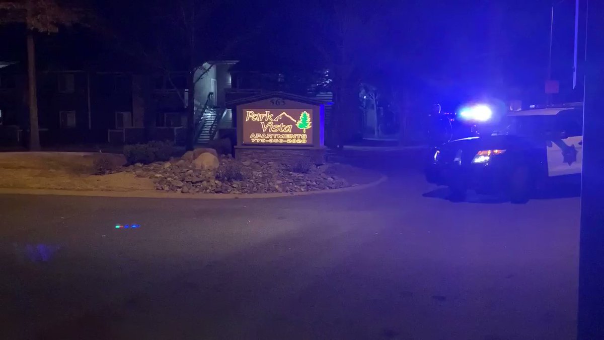 Possible shooting at Park Vista apartments in Sparks. @RenoPolice and @SparksPolice on scene