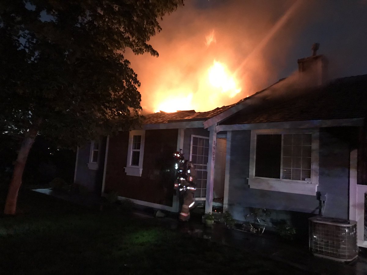 Reno Firefighters responded to a structure fire involving three apartments near McQueen high school. No injuries reported and occupants safe
