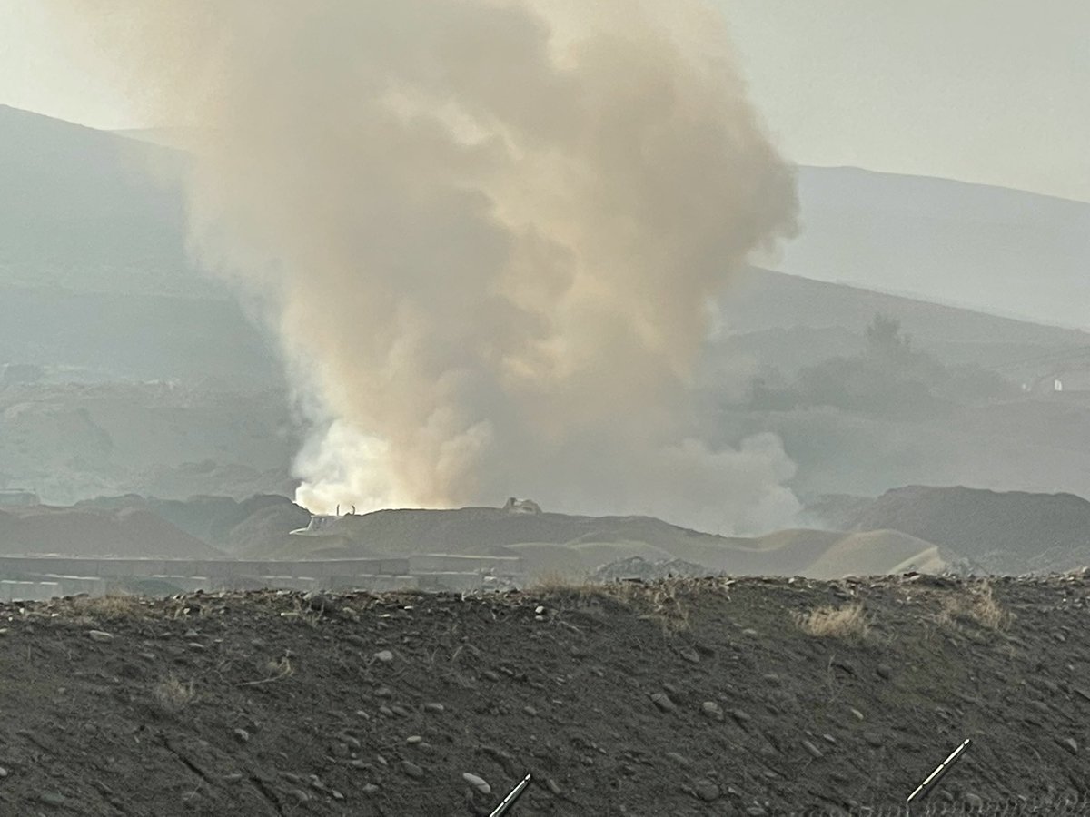 TMFR is closely monitoring the compost pile burn at RT Donovan in Spanish Springs. This pile will be smoldering for the next few days as personnel dig through the pile to extinguish the accidental fire. 