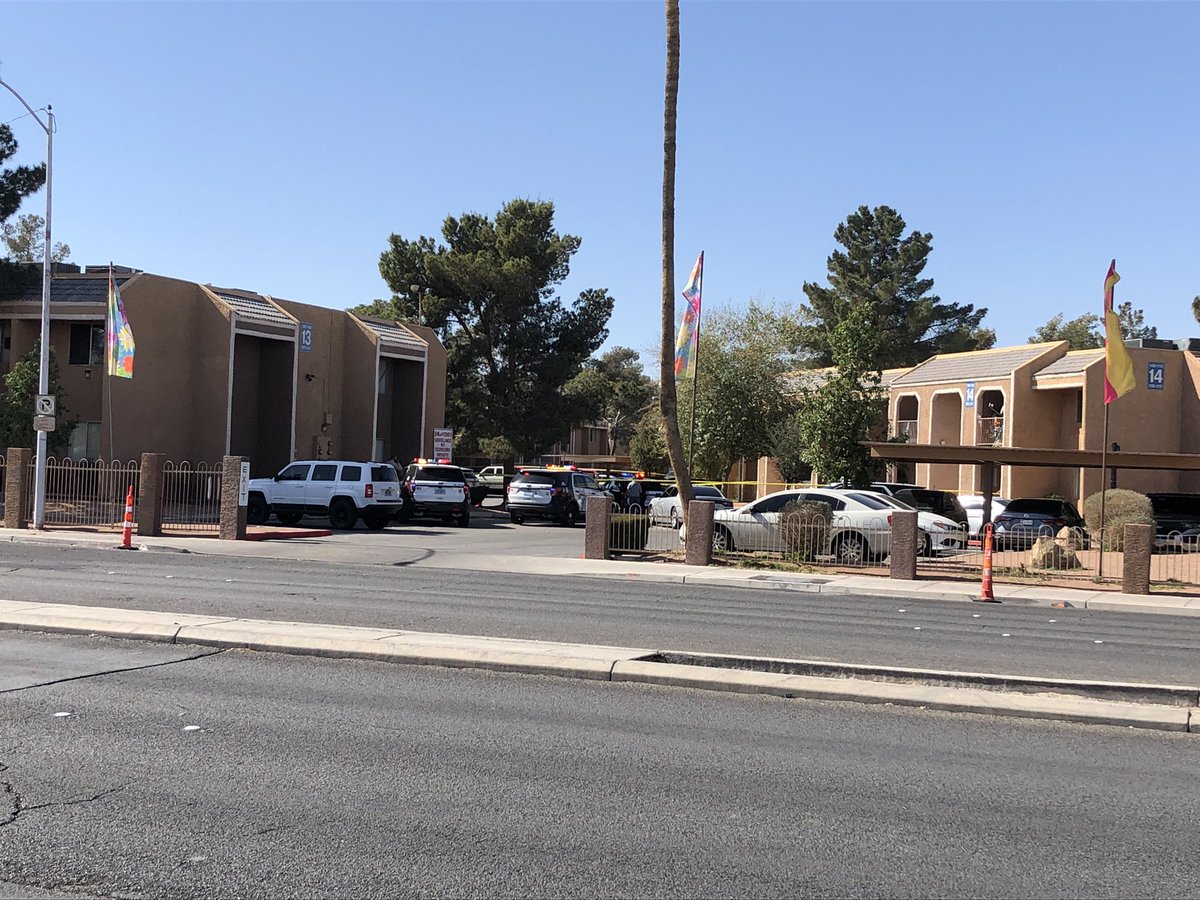 Metro is investigating a homicide on the 4200 block of N Nellis Blvd.