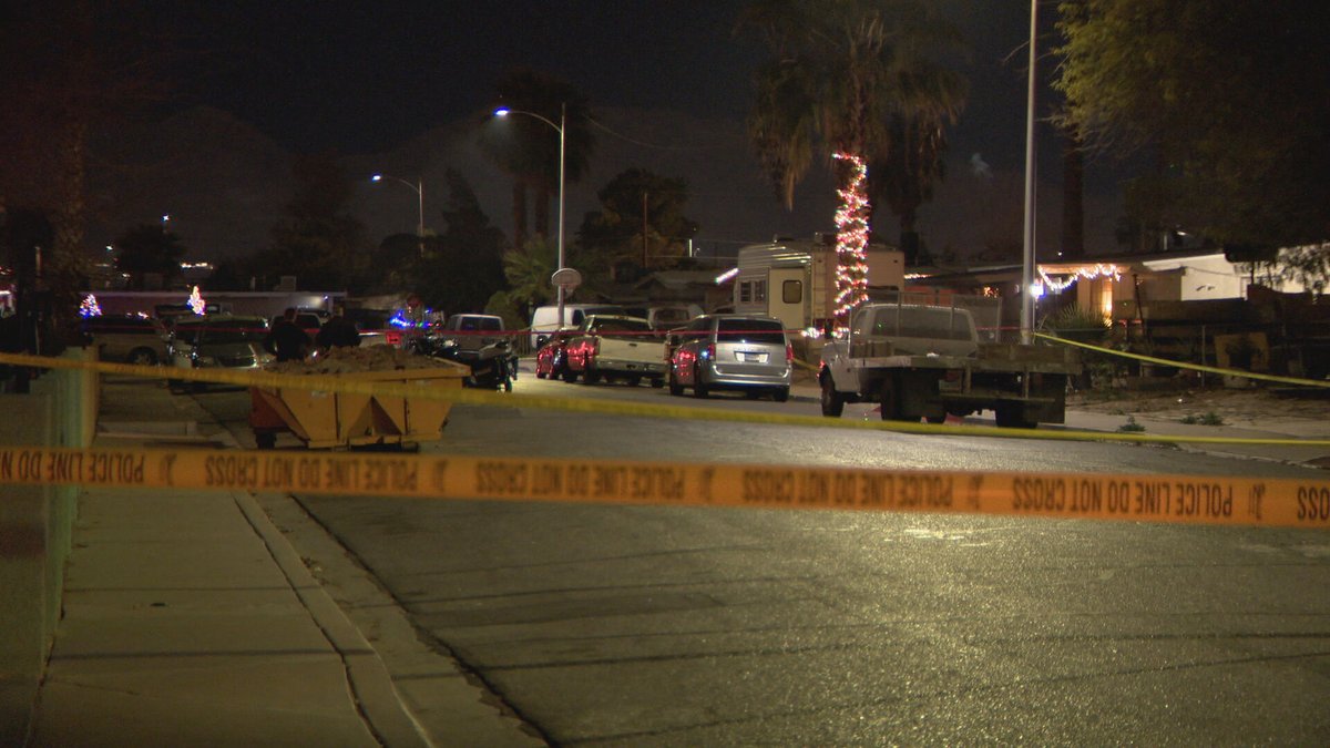 North Las Vegas police say one man is dead following an officer-involved shooting on New Year's Eve 