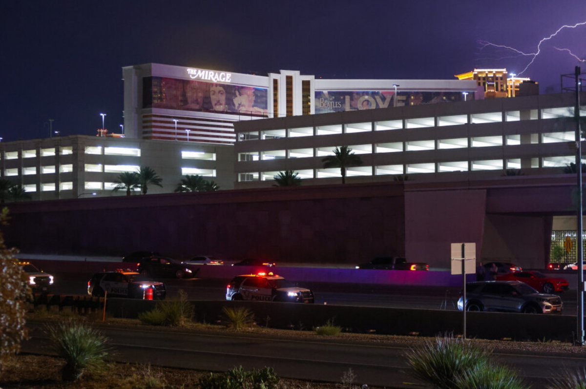 On Thursday night, a motorist was fatally shot while driving on Interstate 15 near the Strip, police said