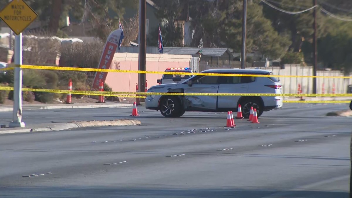 Suspect hits & kills pedestrian while fleeing from officers in east Las Vegas, police say