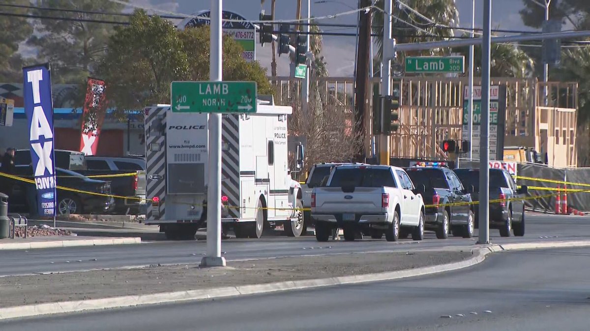 Suspect hits & kills pedestrian while fleeing from officers in east Las Vegas, police say