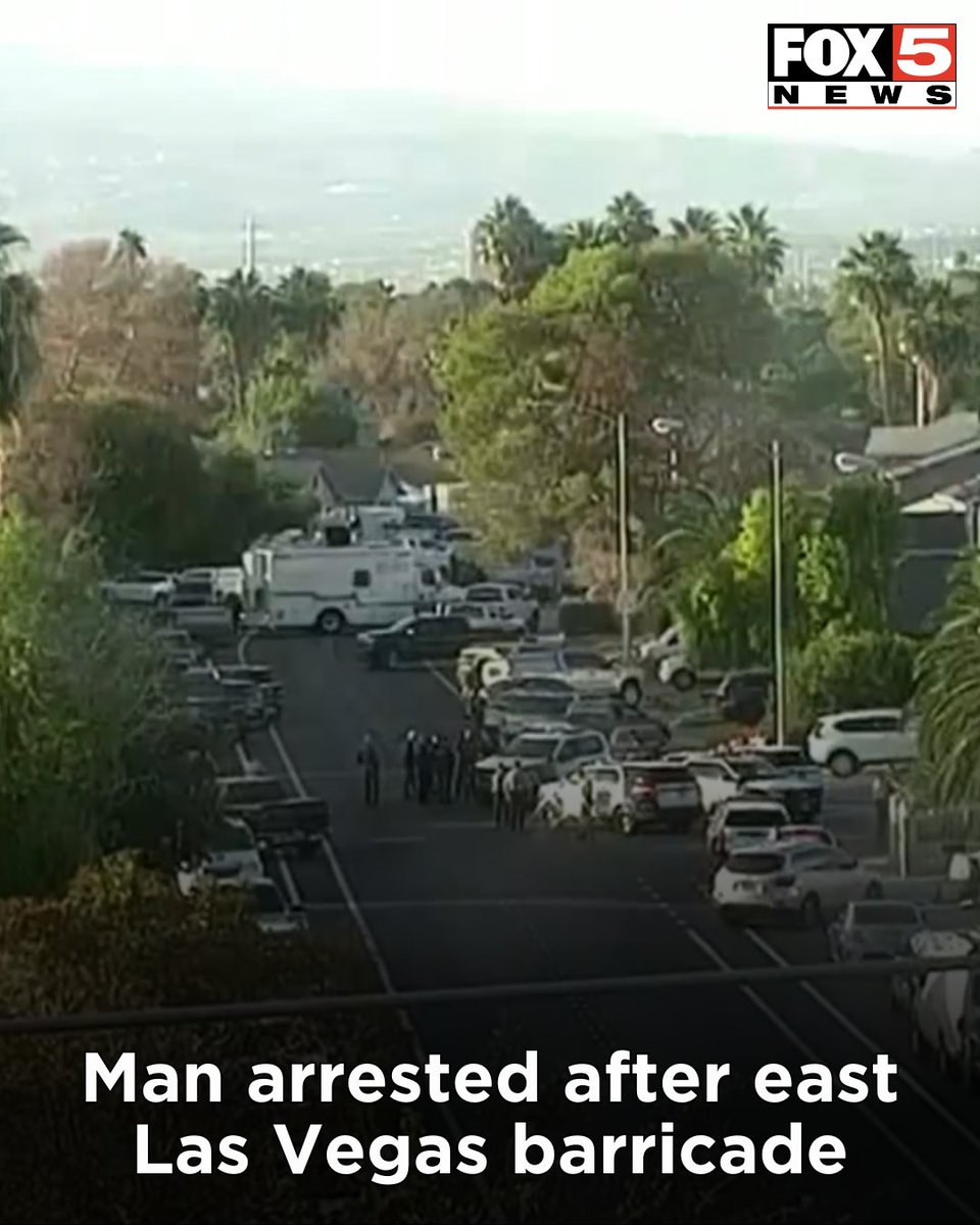 Las Vegas Metro Police are investigating an east valley barricade