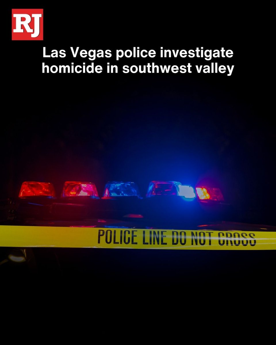Las Vegas police are investigating a homicide in the area of the 8200 block of West Cupertino Heights Way, just north of Mountain&rsquo;s Edge Regional Park