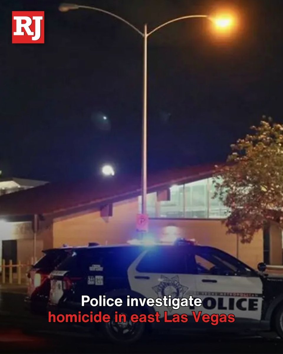 Las Vegas police said a homicide happened in the area of Boulder Highway and Tropicana Avenue on Friday